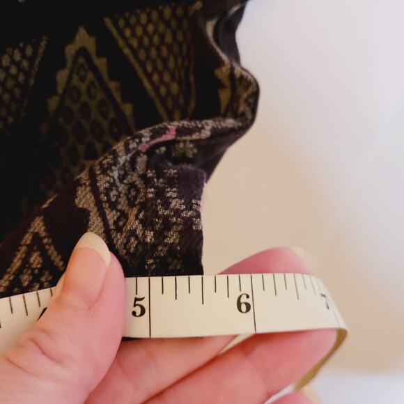 Levi's woemwns aztec geometric print grey denim leggings size 29 - Picture 14 of 14